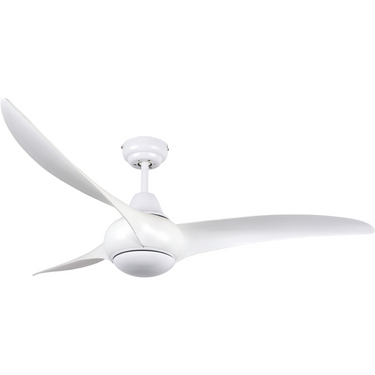 Copper Coil DC Ceiling Fan with Remote Control - White